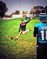 Ulster Rugby star trains with Jacksonville Jaguars