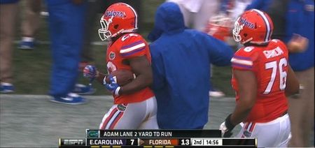 Did this college football star crap himself during a game?