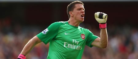 Wojciech Szczęsny’s been voted Brentford’s goalkeeper of the decade
