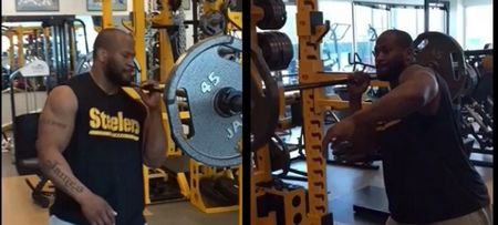 VIDEO: Steelers’ James Harrison is a very strong gentleman, very strong indeed