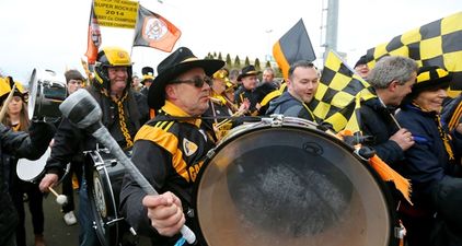 Video: Austin Stacks fans march on Portlaoise for club semi-final