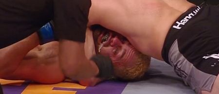 VINE: Jake Ellenberger’s submission victory left Josh Koscheck foaming at the mouth