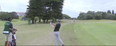 Video: Ireland’s Kevin Phelan hits birdie from behind the trees en route to a lead in Africa