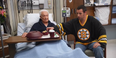 Video: Happy Gilmore and Bob Barker recreate their famous punch-up for charity