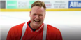 Video: The Southampton team trying to play ice-hockey is slapstick comedy gold