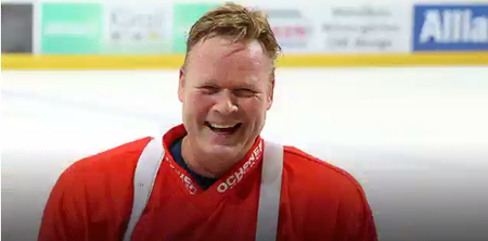 Video: The Southampton team trying to play ice-hockey is slapstick comedy gold