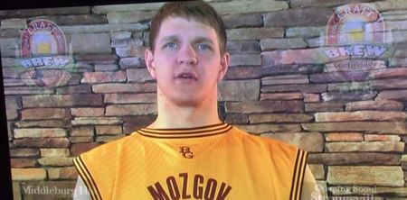 Video: NBA star Timofey Mozgov has less charisma than a Barbary macaque