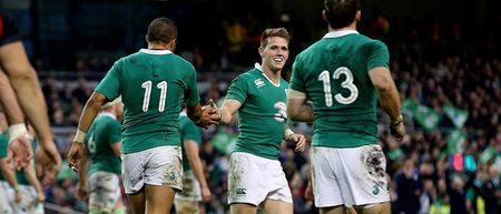 Three Irish players feature in Europe’s top 20 try-scorers