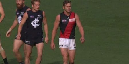 VIDEO: Ciaran Byrne impresses on AFL debut for Carlton