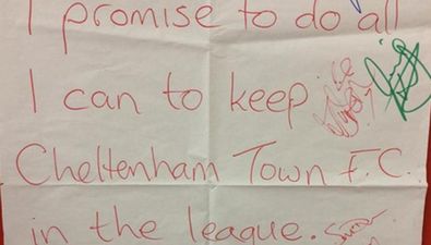 PIC: Cheltenham boss Gary Johnson reveals his plan to keep his side up, admits it’s not working