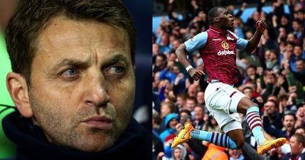 Tim Sherwood calls Christian Benteke the best striker in Europe, keeps straight face