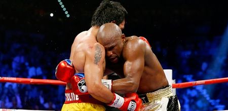 Pacquiao says Mayweather ran away from him, Mayweather calls Pacquiao a sore loser