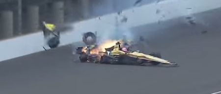 Driver almost bleeds to death after brutal 200mph IndyCar crash