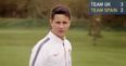 VIDEO: Manchester United players enjoy a spot of foot golf and Ander Herrera isn’t messing about