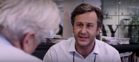 Get a look at Chris O’Dowd as David Walsh as he tries to bring down Lance Armstrong