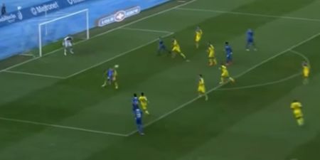 VINE: Marco van Basten himself would be proud of this sensational bicycle kick