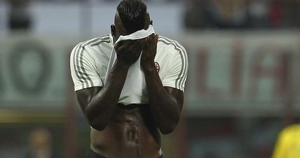 Mario Balotelli must lose half a stone before he’s considered for a starting place at AC Milan
