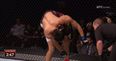 WATCH: Li Jingliang faceplants after failing to tap out in time to standing rear naked choke