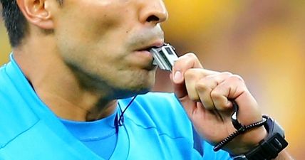 Youth referee handed suspension after abandoning game at 31-0