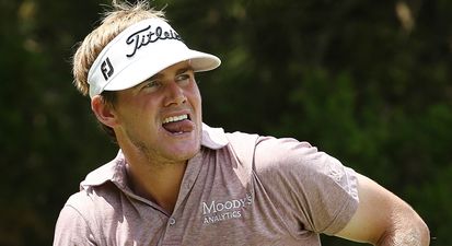 Video: PGA golfer begins final round with Happy Gilmore drive, shoots six under