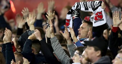 PIC: There was a disconcerting fashion statement made at the FAI Cup final