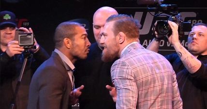 LIVE: Watch Conor McGregor come face to face with Jose Aldo at final UFC 194 press conference