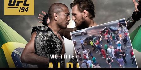 VIDEO: Irish fans bring Las Vegas to a standstill