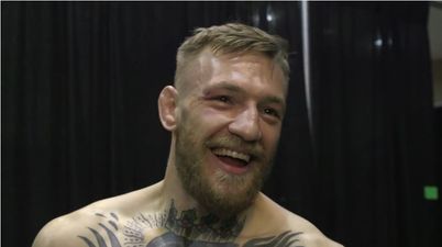 VIDEO: Conor McGregor is calmness personified during backstage interview after UFC 194