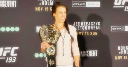Everybody shut up because Joanna Jędrzejczyk is clearly the sportsperson of the year