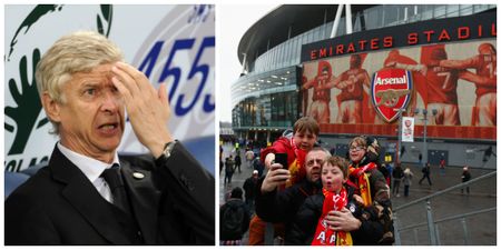 PICS: We can’t stop laughing at these Arsenal fans arguing about selfies