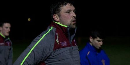 WATCH: England cricket star Steve Harmison is blown away by the dedication and commitment of amateur hurlers
