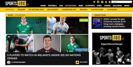 SportsJOE.ie bolster GAA offering with exciting new signing