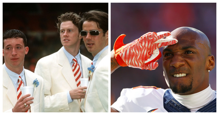 Forget about Liverpool’s white suits, Broncos’ Aqib Talib has the greatest game-day outfit ever