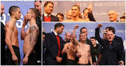 VIDEO: Carl Frampton is taking the piss out of Scott Quigg and the crowd bloody loves it