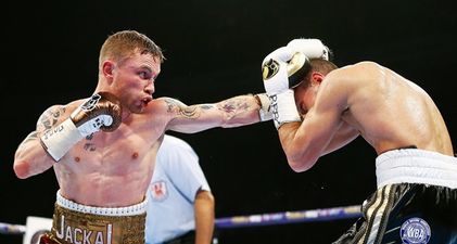 Carl Frampton takes split decision victory over Scott Quigg in Manchester