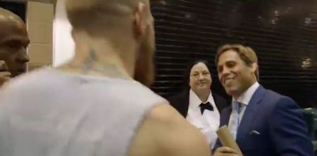 VIDEO: Conor McGregor and Urijah Faber appear to be best buddies now