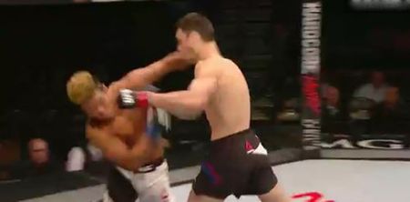 WATCH: UFC 196 got off to a violent start with two ferocious finishes