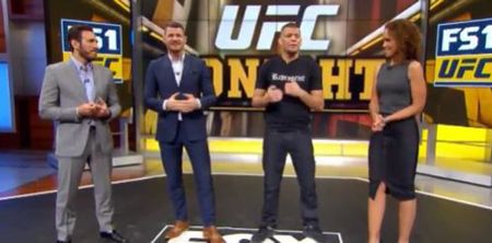 VIDEO: Nate Diaz asks a very awkward question on UFC Tonight