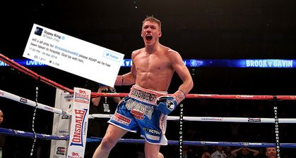 Boxing world comes together for Nick Blackwell after fighter is put in an induced coma