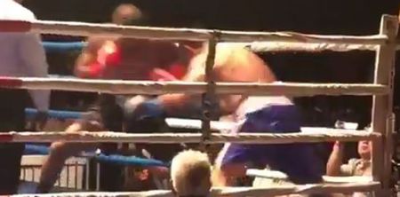 WATCH: Tyrone Spong’s US boxing debut ended as brutally as everyone expected