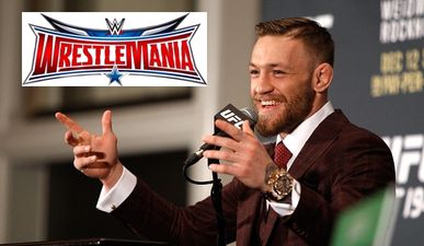 Conor McGregor sends mixed messages about possible WrestleMania appearance
