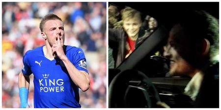 WATCH: Leicester fans mistake car salesman for Jamie Vardy after title win