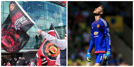 Manchester United might have a new away kit, but their fans have other priorities