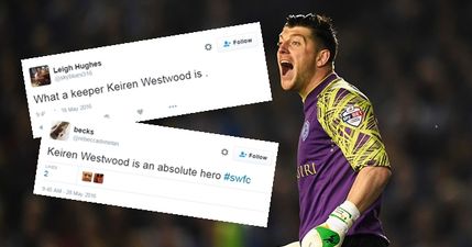 WATCH: Keiren Westwood is the talk of the football world after stunning save in Championship playoff final