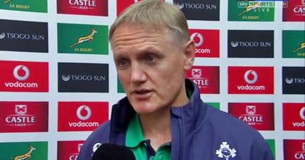 Joe Schmidt reacts to non red card as Tiernan O’Halloran heads to hospital