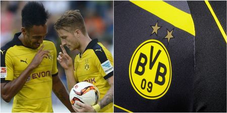 Borussia Dortmund’s beautiful black and grey away strip has been unveiled