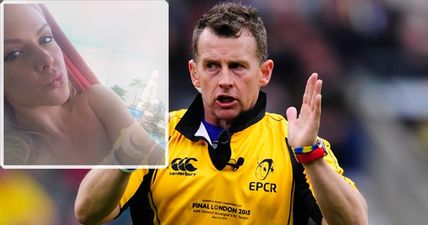 Nigel Owens was offered a glimpse at nude breasts on Twitter and had a priceless response
