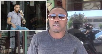 Conor McGregor should steer clear of Stockton after press conference remark, according to Andre Berto