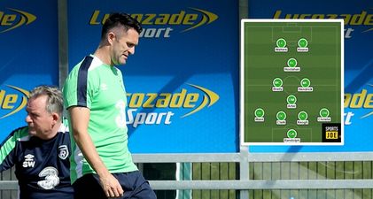 Here’s the XI Martin O’Neill should start for Robbie Keane’s final game