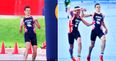 Beautiful moment as Alistair Brownlee saves brother near finish line and helps him complete race